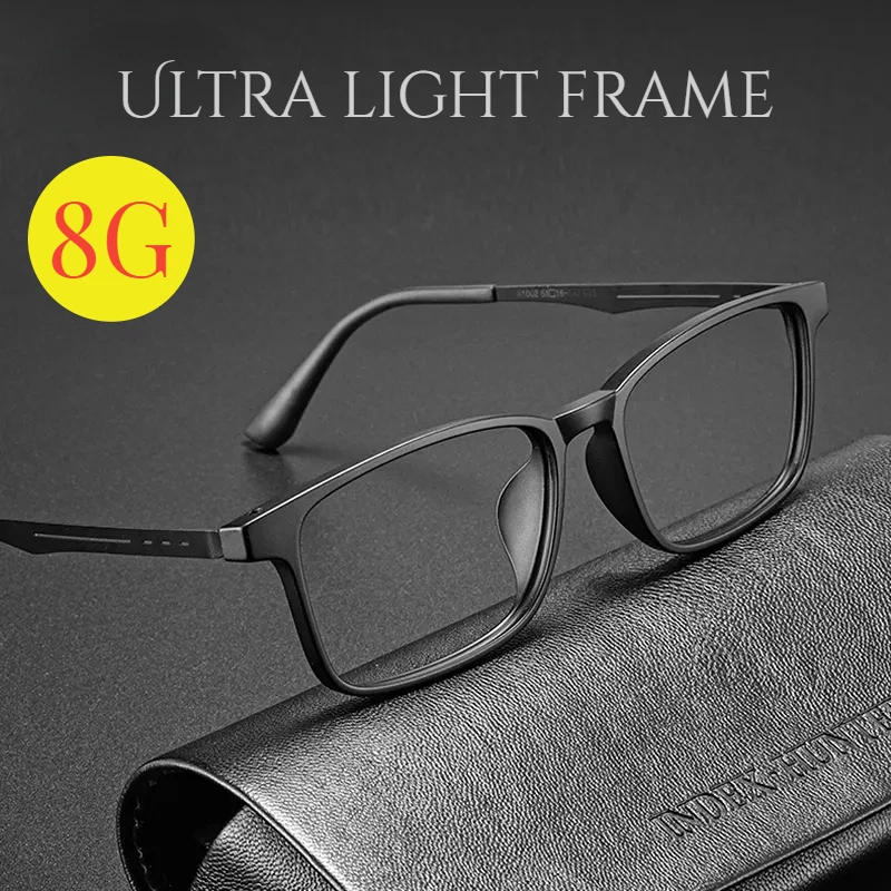 

FG ультралегкие резиновые титановые очки для чтения, мужские очки с защитой от синего света, компьютерные очки для женщин, оправа для очков по рецепту