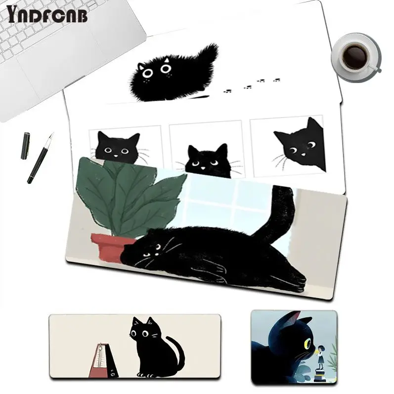 

Коврик для мыши с рисунком аниме и кошки, высокое качество, индивидуальный размер, игровой коврик для мыши CS GO Zelda