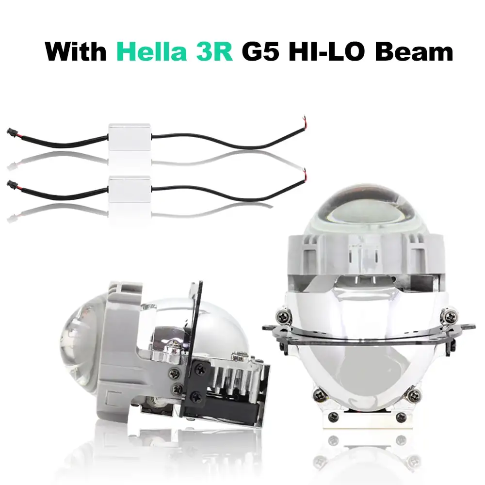 

Bi led Lenses For Headlights Hyperboloid Retrofit Projector Car Lens 3 inch Biled Lens Hella 3R G5 Matrix LED Tuning Accessory