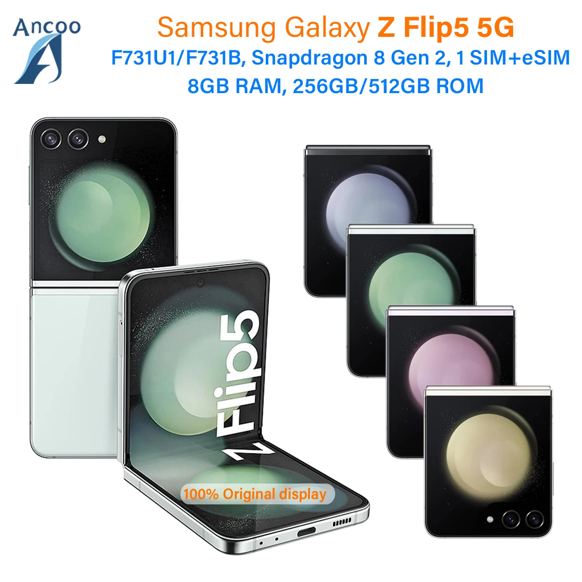 Смартфон Samsung Galaxy Z Flip5 8/256ГБ 8/512ГБ global б/у