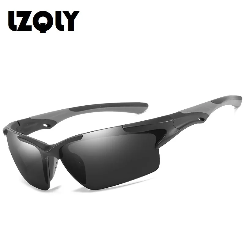 

Fashionable Rimless Men Women Polarized Sport Sunglasses Hiking Fishing Vintage Sun Glasses Designer Eyewear Anti glare UV400