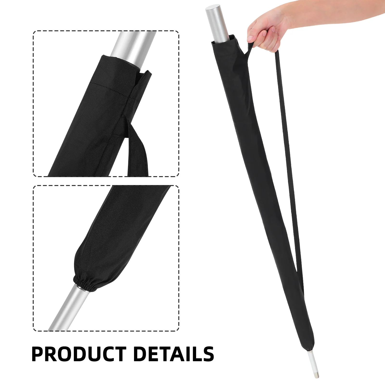 2 шт. чехол для зонта сумка автобуса удобная молния водонепроницаемая с ремнями