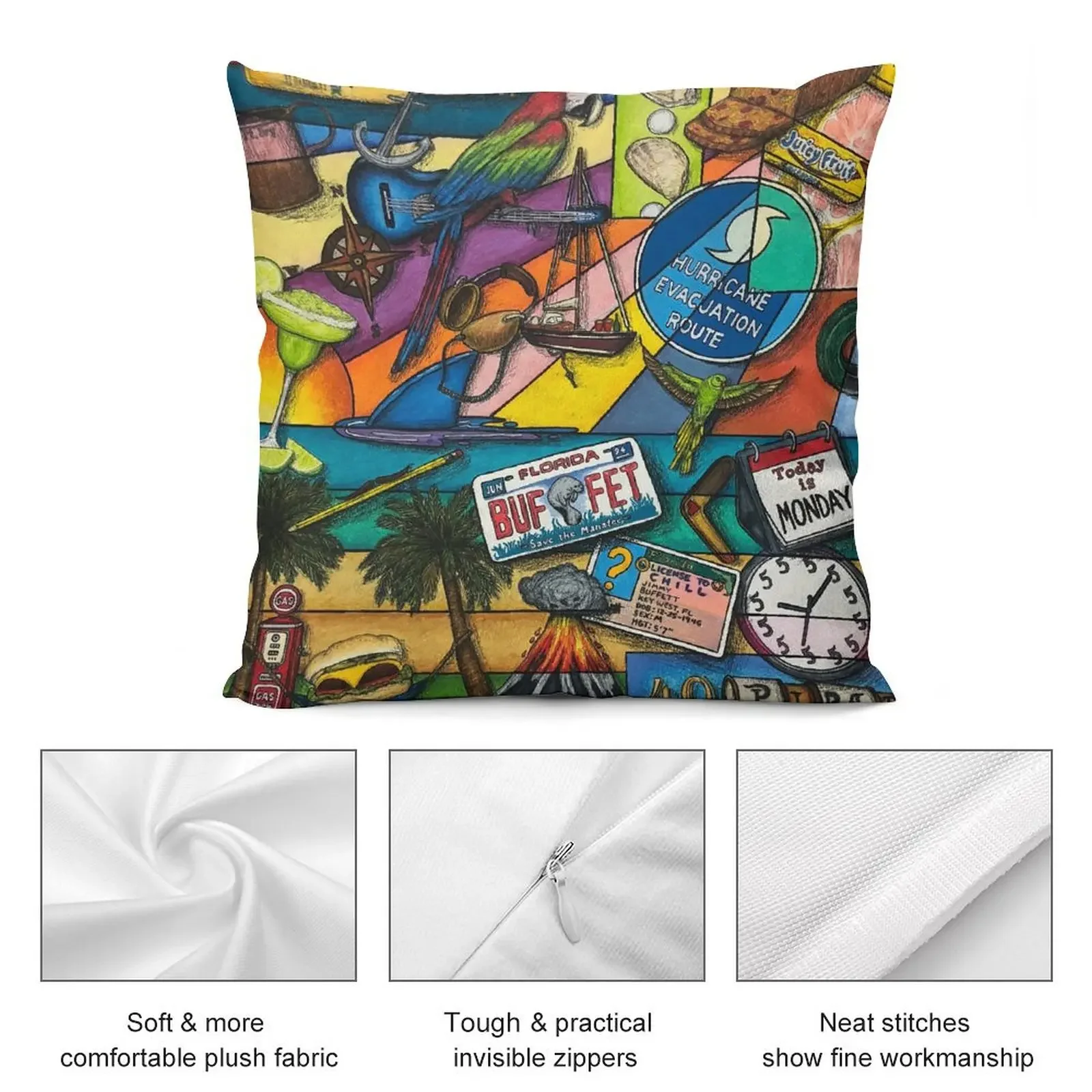 Подушка с попугаем рождественские чехлы декоративные подушки подушка