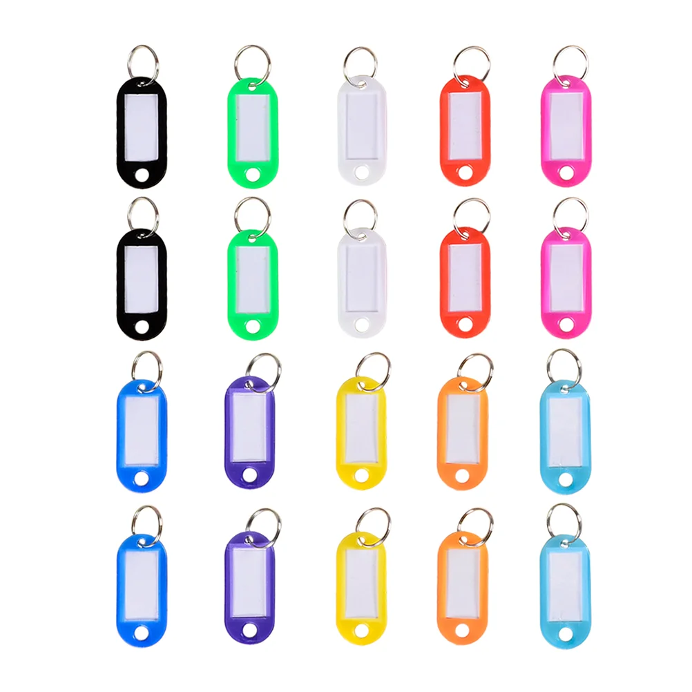 

Key Ring Wall Id Label Mount Holder Tag Hook Slot Rack Piano Code Tags Box Accessory Chain Labels Plastic Car Blank Keychains