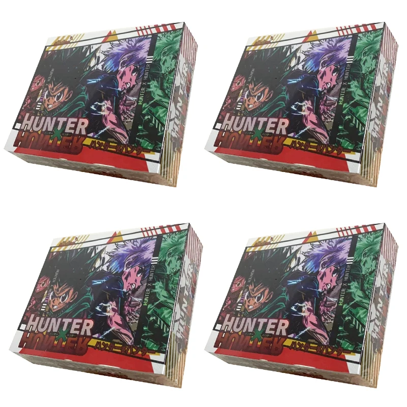 Новинка 2024 оптовая продажа новейшие карты Hunter X TCG Gon Killua Zoloyck Shizuku бустер коробка
