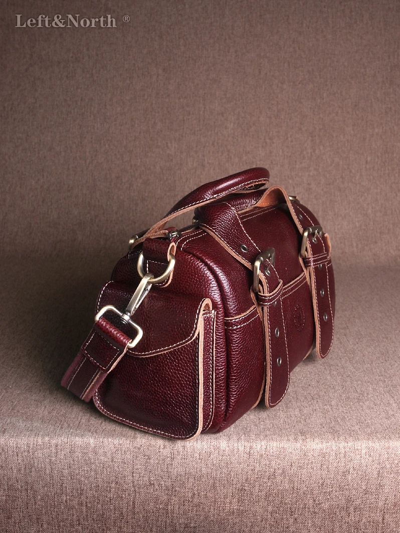 Женская сумка с ремешком на плечо LEFT &amp NORTH винтажная элегантная из 2024
