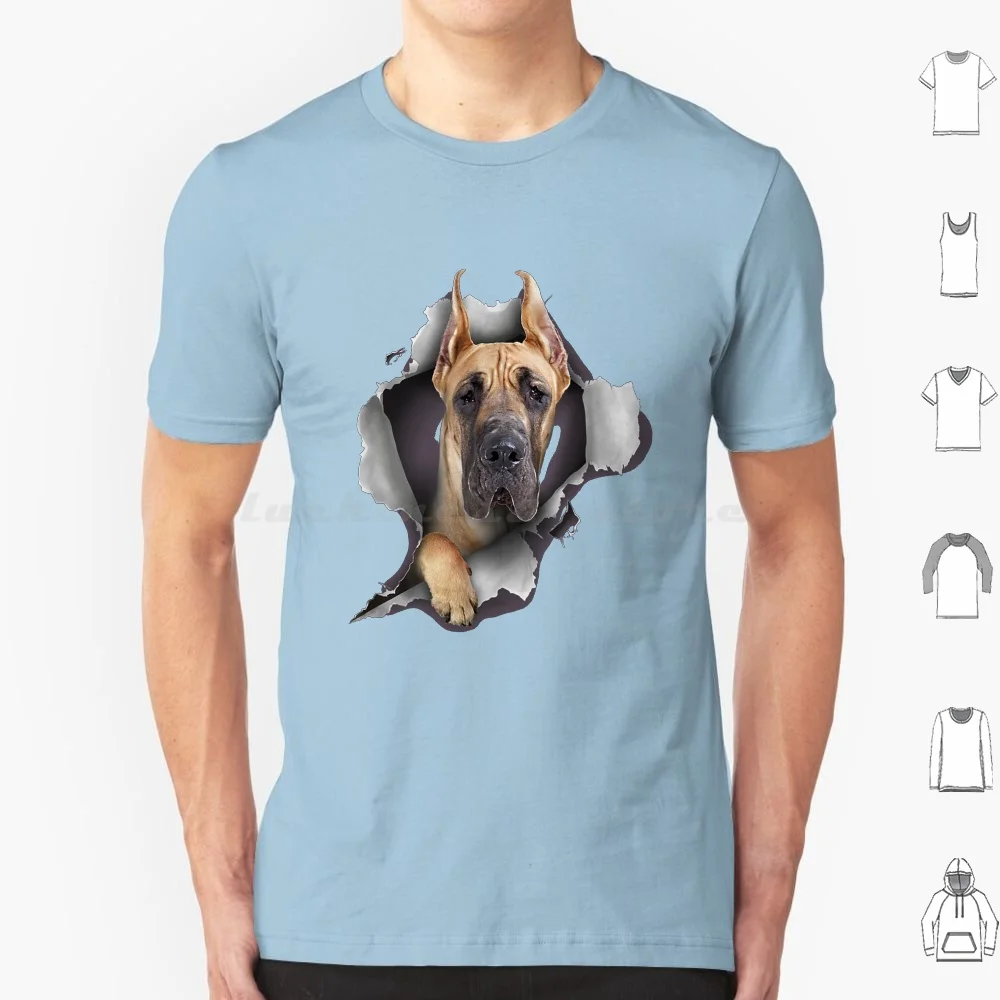 

T Shirt Big Size 100% Cotton Funny Great Dane Cute Great Dane Great Dane Lover Cool Great Dane Great Dane Great Dane Dad Great