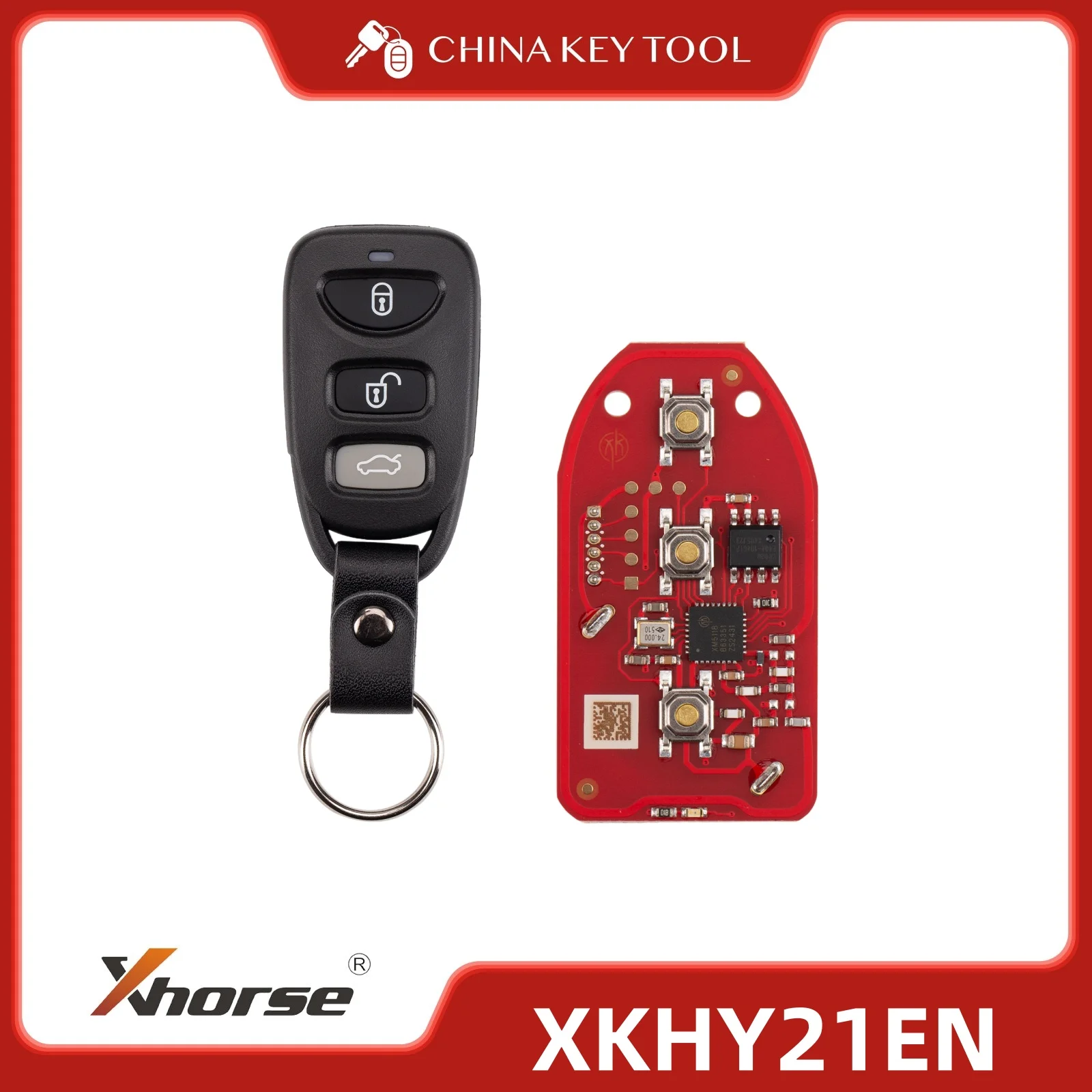 

Xhorse Wire Remote XKHY00EN XKHY01EN XKHY21EN XKHO23EN XKNI00EN XKFO22EN