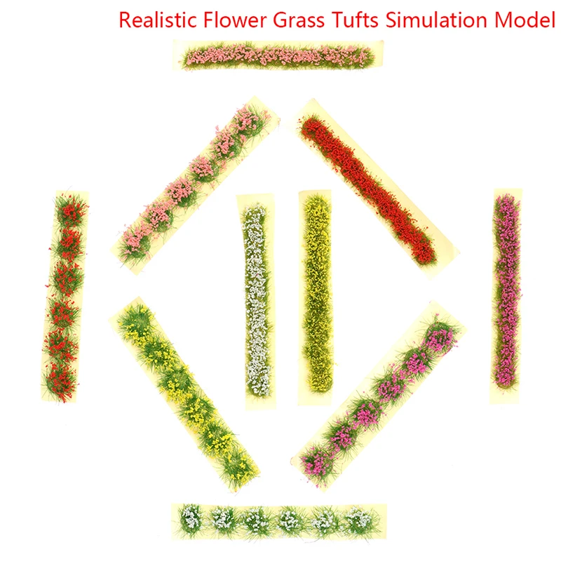 

Реалистичная цветочная трава, искусственная модель, песчаная сцена, DIY материал, миниатюрные кусты травы, растения, кластерный пейзаж