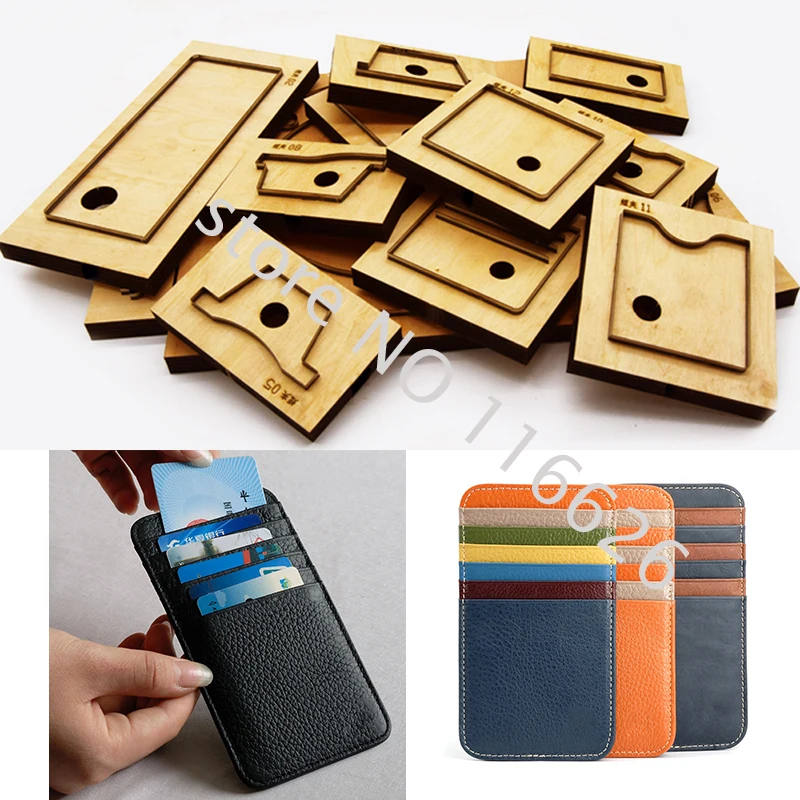 

DIY leather craft multilayer vertical cardholder simple design cutting dies knife mold punch tool steel blade 7.8x14.5cm