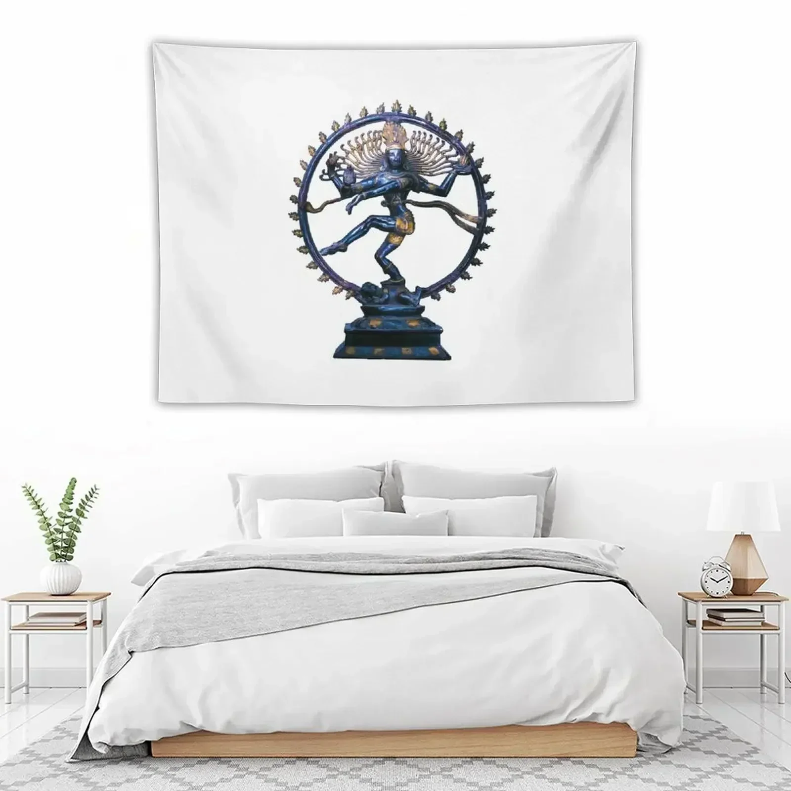 Шива Натарадж Володар космических танцев и средство выгорания гобелен Декор