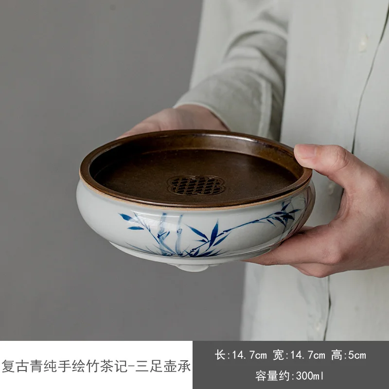 

Керамический чайный поднос Супорт для чайной церемонии