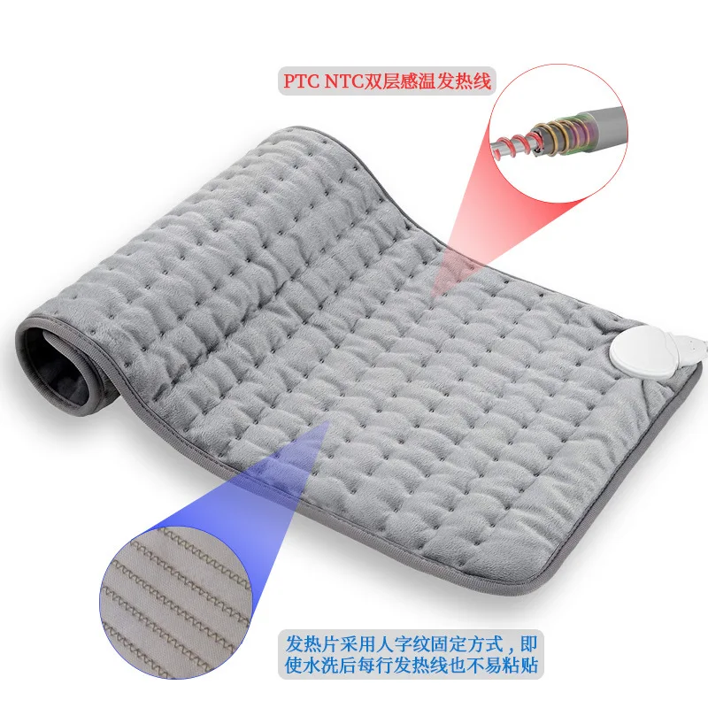 Electric heating blanket wholesale physiotherapy heating wool pad office household shoulder neck heating pad in winter