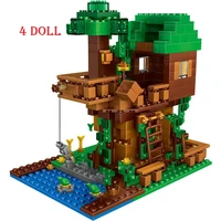 vip the tree house small building blocks sets toys for children