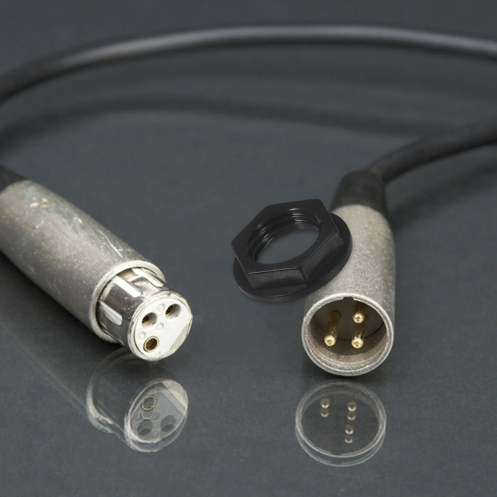 Шестигранная гайка для Cliff UK Jacks S-H902 / 903 904 905 (черная) jack шестигранная