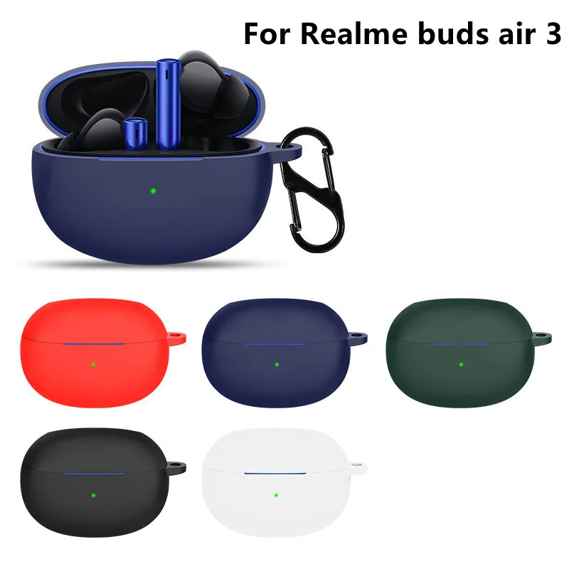 Силиконовый защитный чехол для Realme Bud Air 3 air2 Neo мягкий realme Buds Q q2 S air3 противоударный