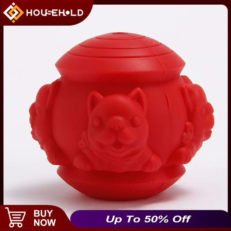 

Toys for Dogs Rubber Dog Ball For Puppy Funny Dog Toys For Pet Puppies Large Dogs Tooth Cleaning Snack Ball Toy For Pet Products