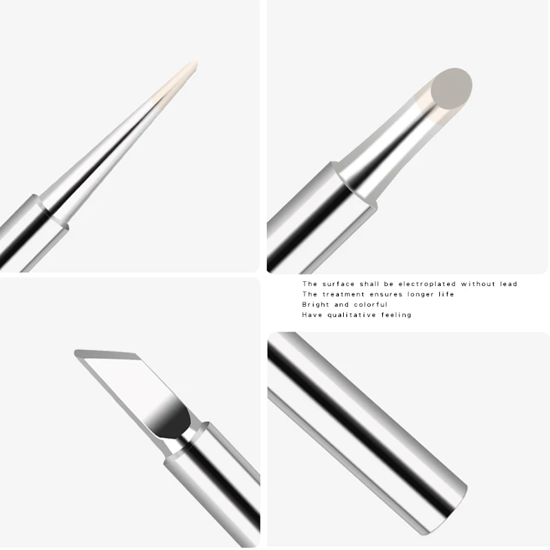 5 упаковок наконечников для паяльника серии 900M-T K/SK/B/I/IS/1C/2C/3C/4C/2.4D/3.2D без свинца, аксессуары для инструмента BGA.