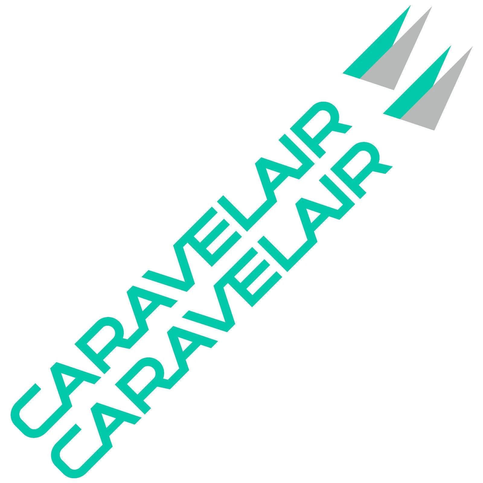 

For 2x CARAVELAIR Old 98cm x8cm aufkleber sticker wohnmobil camper wohnwagen caravan Car Styling