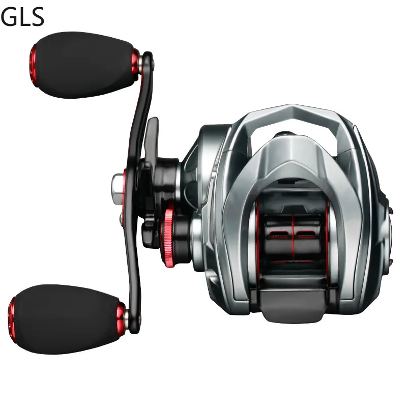 

GLS High Quality 7.3:1 Gear Ratio EVA Grip Baitcasting Reel Trout/Perch 8kg Max Drag Fishing Reel Accessories