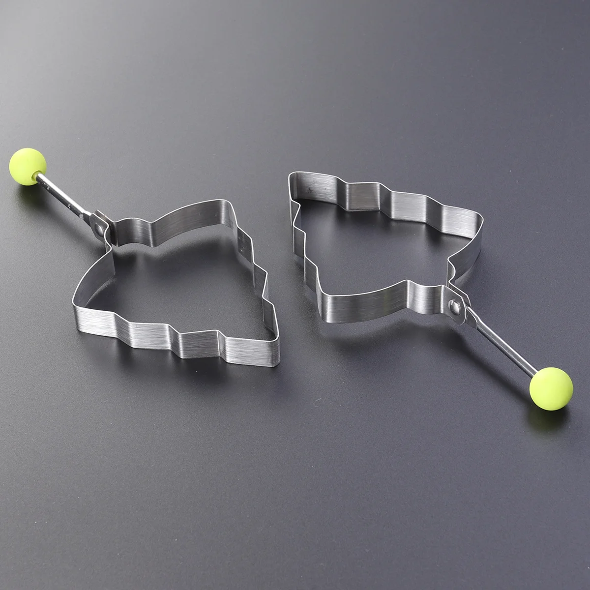 

2 Round Egg Maker Shaping for Cooking Poached Egg Rings Christmas Egg Egg Shaper Pancake Animals