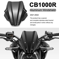 for honda cb1000r cb1000 r cb 1000 2021 2022 cnc motorcycle windshield aluminum windscreen cover wind shield deflectore fairing