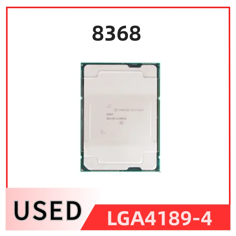 

Xeon Platinum CPU Processor 38 Core 2.4GHZ 57MB L3 Cache 270W SRKH8 Server CPU 8368