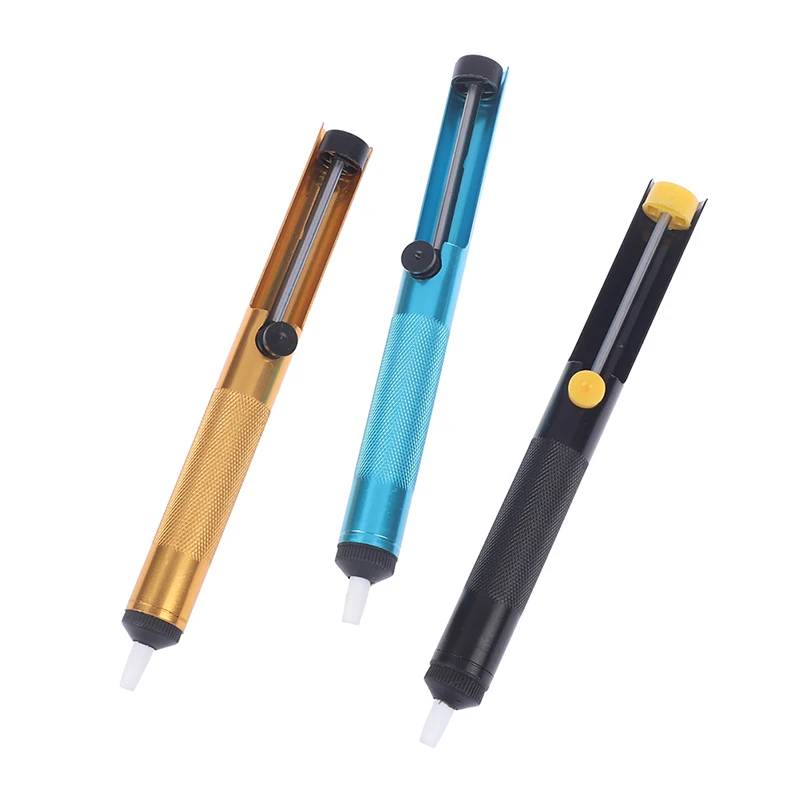 

All Aluminum Tin Absorber Vacuum Disassembly Tool Iron Manual Welding Tool Desoldering Suction Pump Soldering Sucker Pen New
