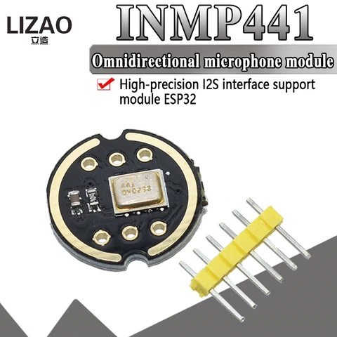Микрофонный модуль INMP441 для ESP32