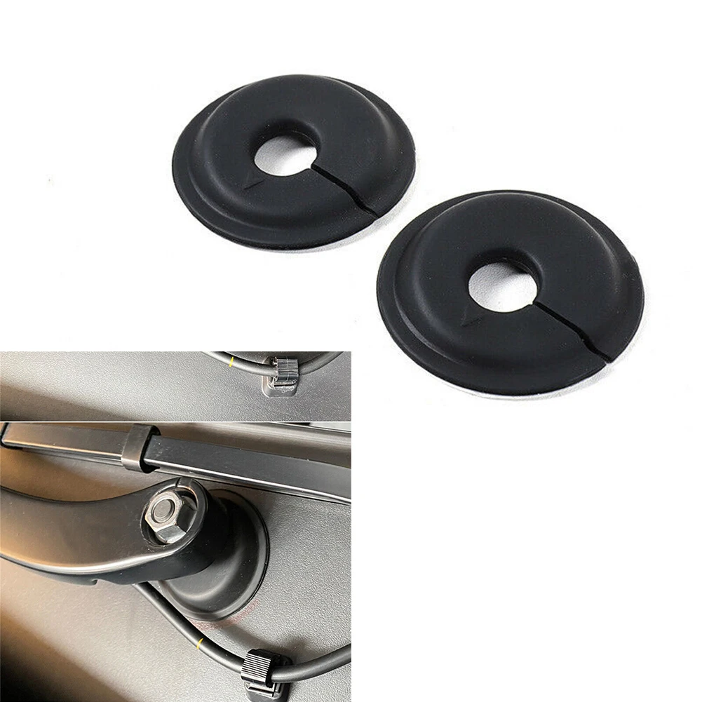 

2pcs Car Wiper R Hole Silicone Protection Plug For Tesla Model Y 20-22 Wiper Hole Protector Plugs Kit Waterproof Block Off Cap