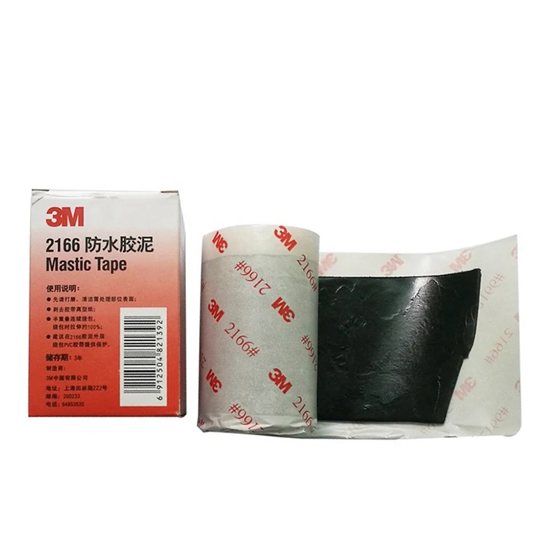

3M 2166 Rubber Mastic Tape Waterproof Insulating Sealing Electrical Tape for Electrical Equipment and Electric Wire