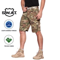 summer multicam mens cargo tactical shorts camouflage waterproof outdoor sports camping hiking hunt fish army military airsoft