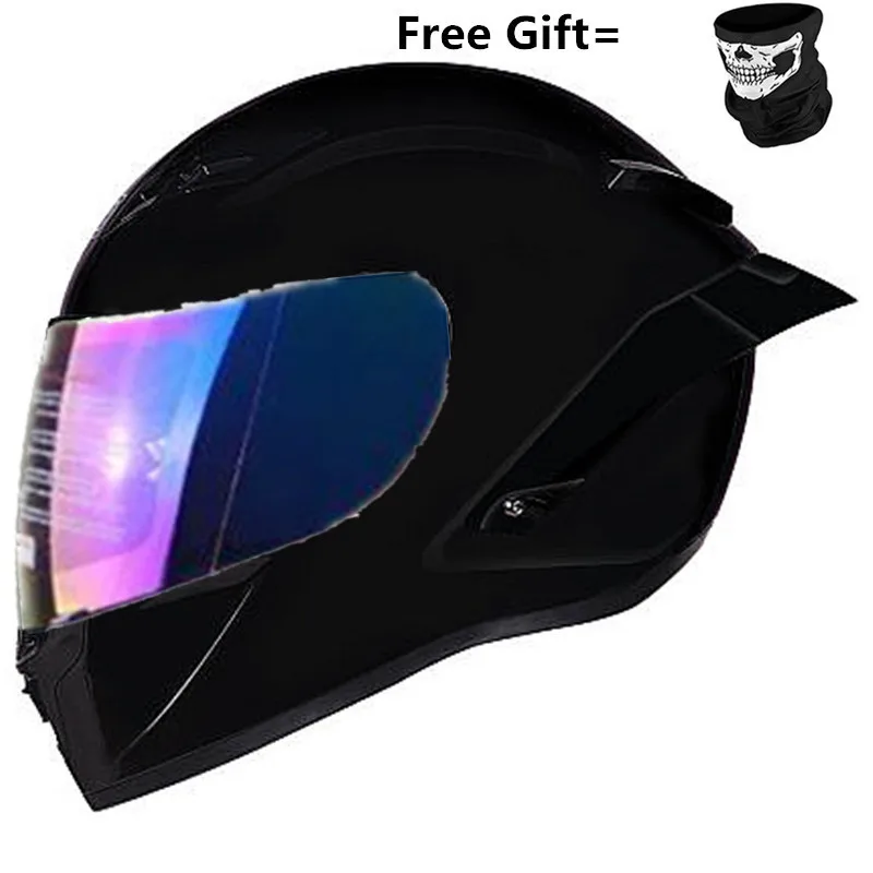 

Safety Brand Motorcycle Helmet Off-Road Dirt Bike Downhill Full Face Matte Black