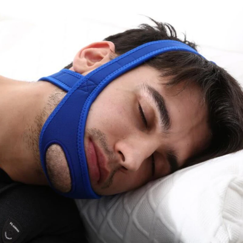 

Новый неопреновый ремешок для подбородка против храпа ремешок для подбородка против апноэ раствор для поддержки апноэ сна Регулируемый инструмент для ухода за сном
