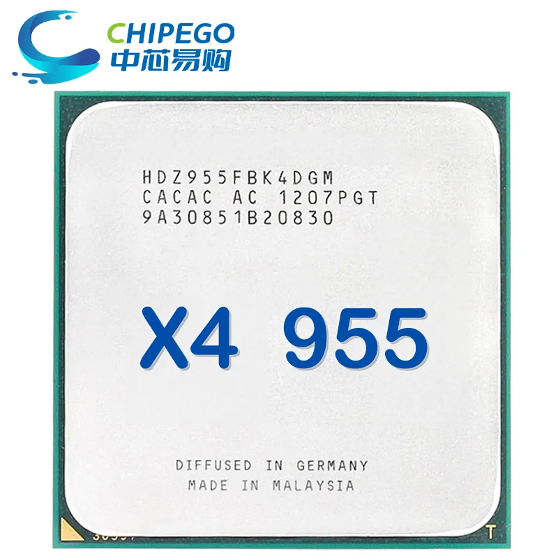

Phenom II X4 955 CPU 3.2GHz 125W Socket AM3 Desktop Quad-Core CPU Processor HDZ955FBK4DGM