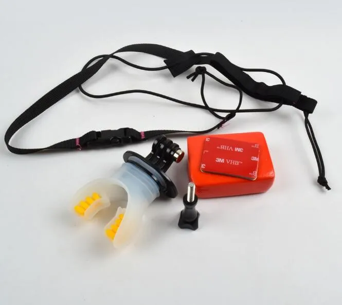 

Go Pro Mouth Teeth Style Mount Surfing Diving Shoot Set Surf Dummy Bite for GoPro Hero 4 3 3+ 2 SJ4000 SJ5000
