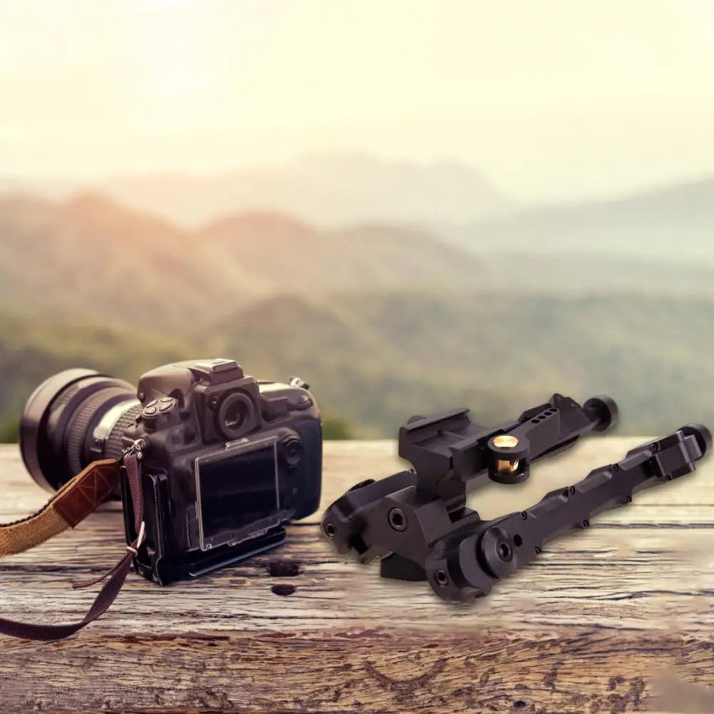 

V9 Retractable Camera Stand Convenient to Use Heavy Duty Professional Firm Camera Bipod for Outdoor