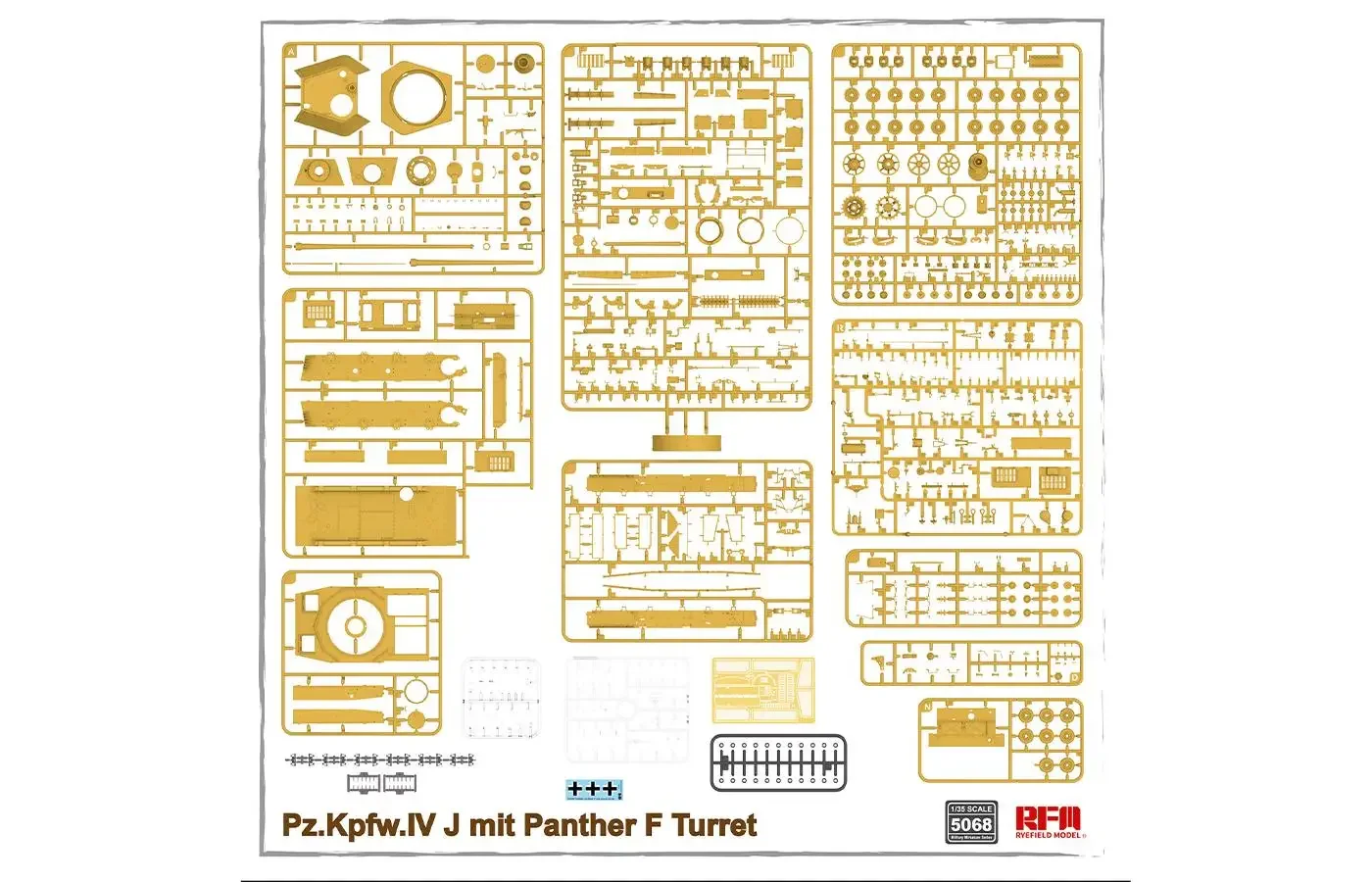 Фото RYEFIELD RM-5068 Pz.Kpfw.IV J mit Panther F Turret №2