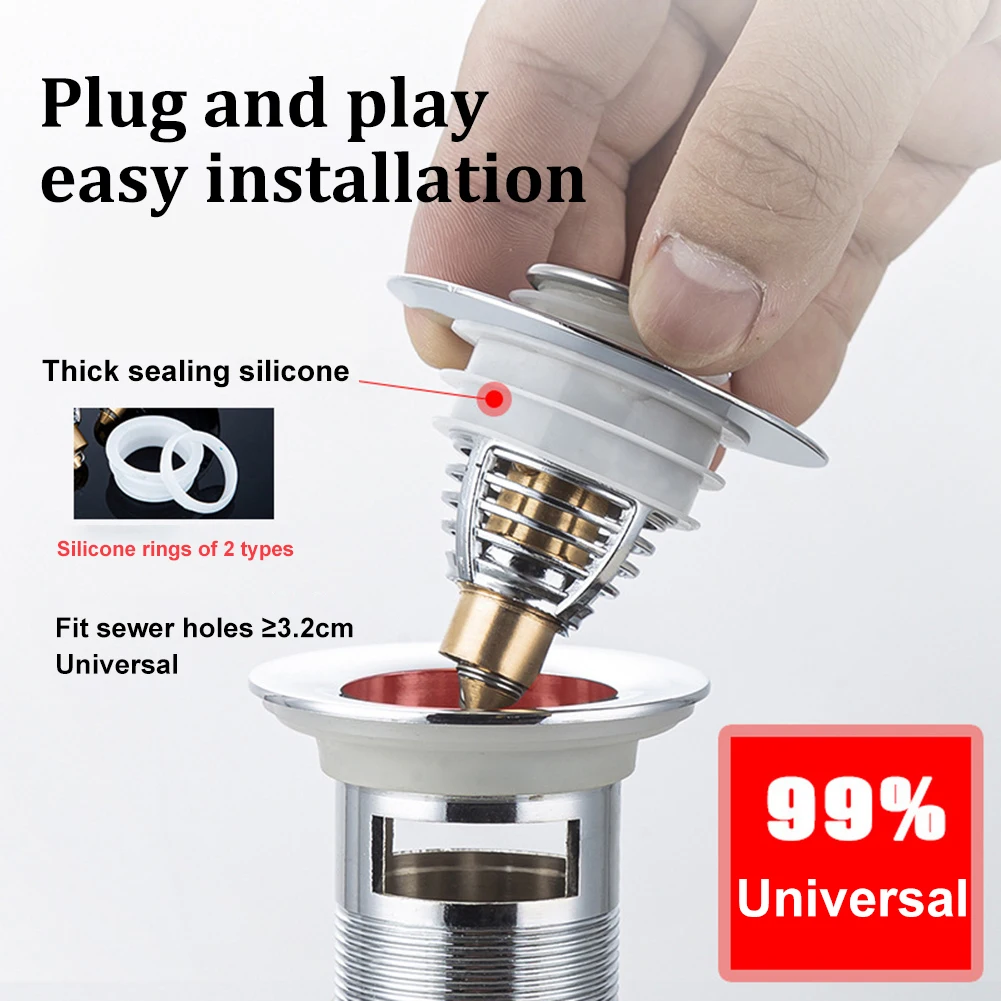 

Фильтр для раковины из нержавеющей стали