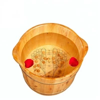 chinese wooden foot bath basin for feet