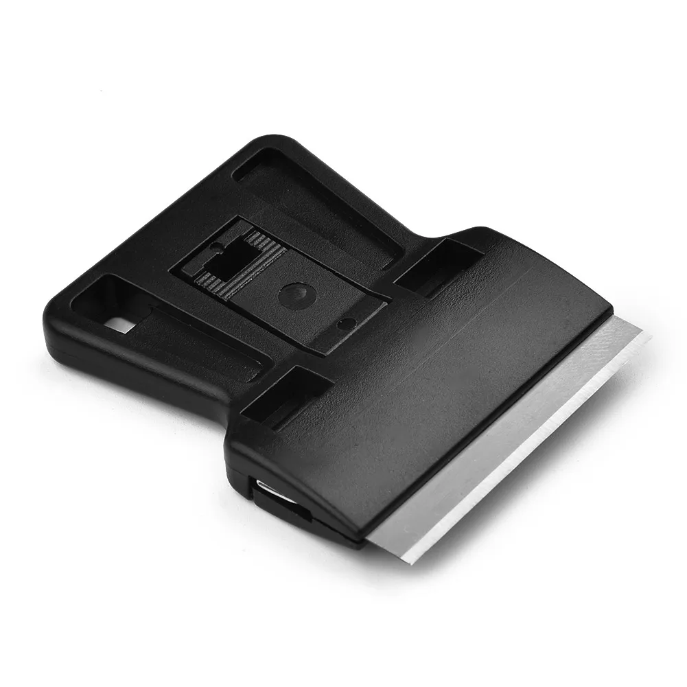 

Mini Razor Blade Scraper Sided Razor Painting Scraper Holder Handle Standard Hand Tools Putty Knives Scrapers 4*5cm