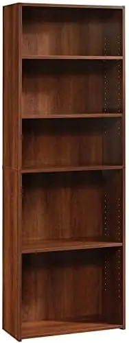 

5-Shelf Bookcase, Brook Cherry Finish