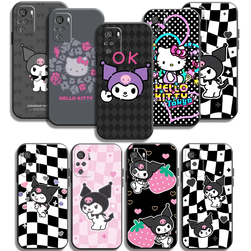 

Hello Kitty 2023 Phone Cases For Xiaomi Redmi 8 7 7A 9 9A 9T 8A 8 2021 7 8 Pro Note 8 9 Note 9T Carcasa Coque Soft TPU Funda
