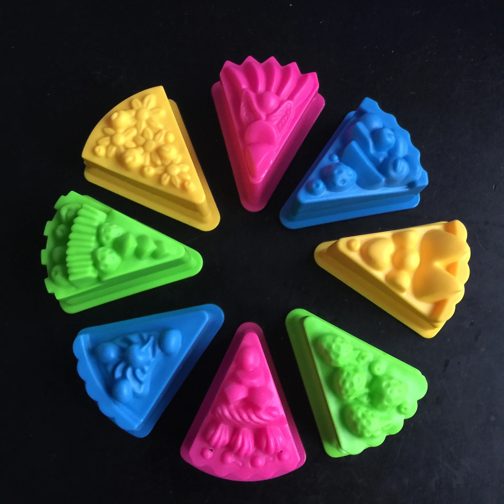8 шт. игрушечный набор для торта мощная игра Песочная форма пластиковые красочные
