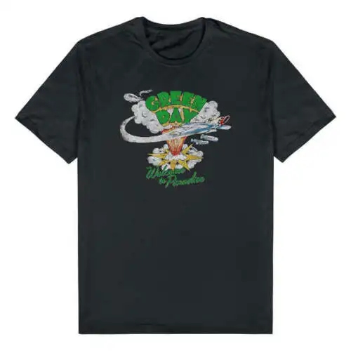 Зеленая футболка Добро пожаловать в рай