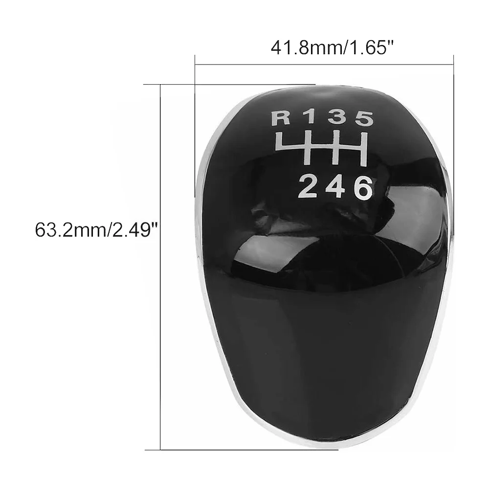 6-скоростная ручная автомобильная ручка переключения передач крышка для Ford Focus 2