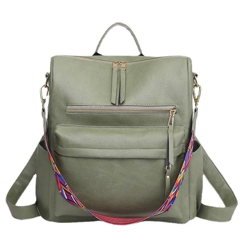 

European and American retro ladies backpack travel backpack laptop backpack school