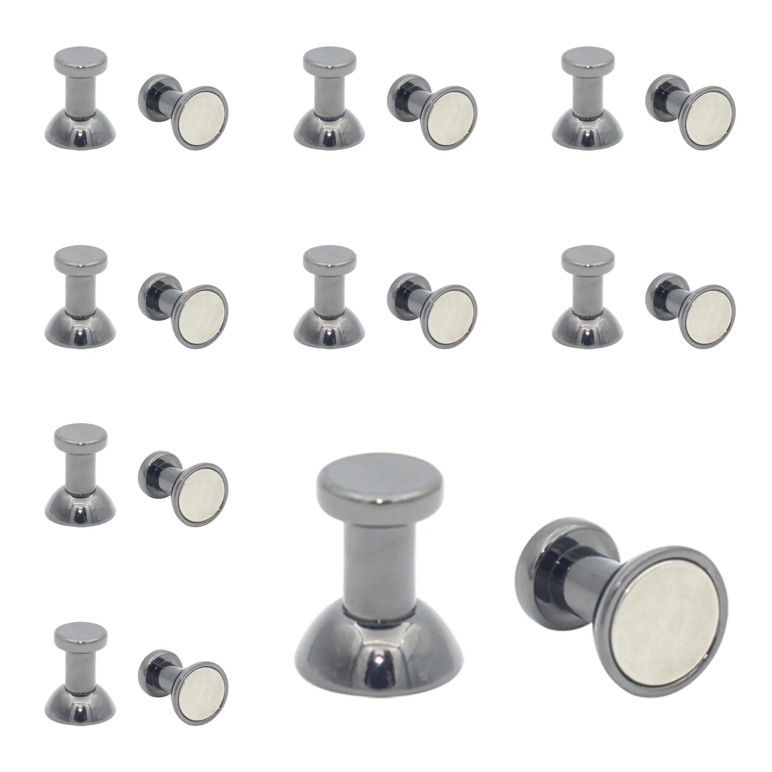 

1/3/6/12pcs Super Strong Neodymium Magnetic Pushpins Sucker Thumbtack Durable Steel Magnet Push Pin for Refrigerator Whiteboard