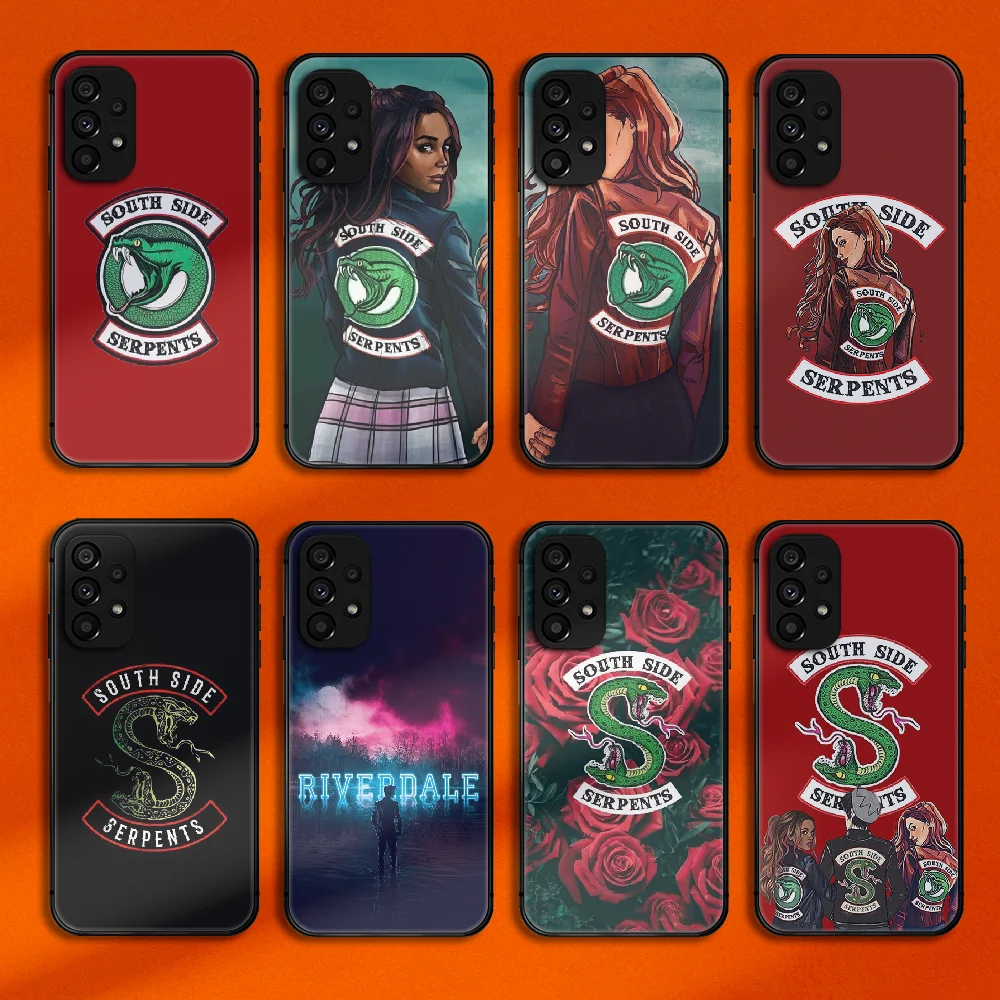 

Southside Riverdale Phone Case Cover For Samsung Galaxy A S Note 12 13 14 20 21 22 23 32 33 50 51 52 53 54 FE Plus Ultra Black
