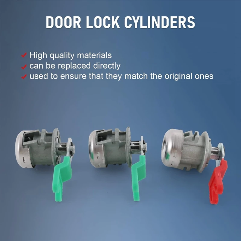 Цилиндр замка зажигания цилиндр дверного для Ford Explorer Sport Trac/F150/F250/F350 LC6177 DL5885 322347